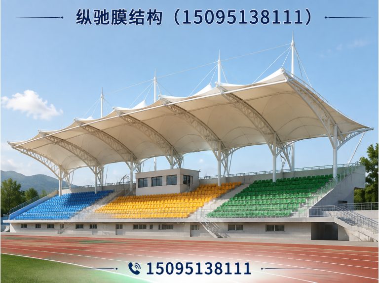 奎文区膜结构看台展示图
